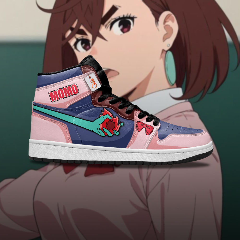 Momo Ayase Custom High-Top Sneakers Psychic Hands