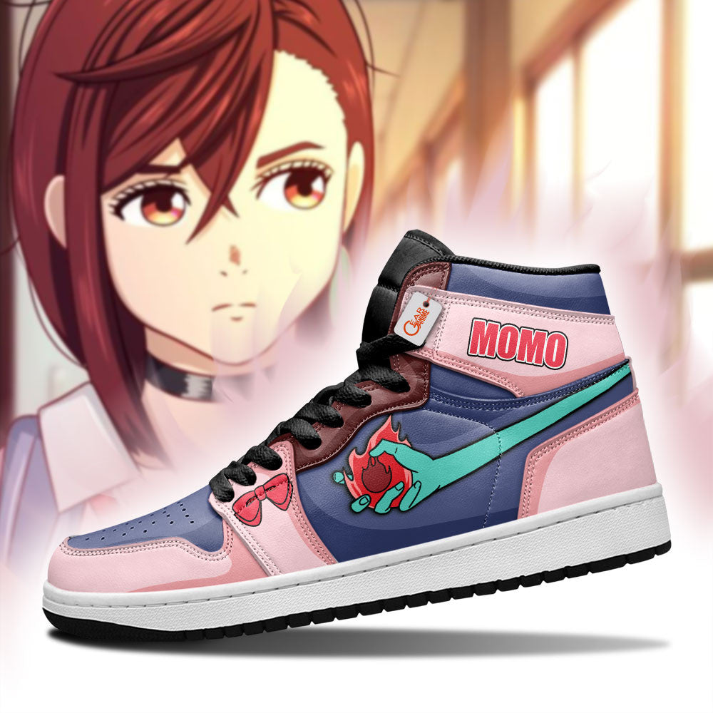 Momo Ayase Custom High-Top Sneakers Psychic Hands