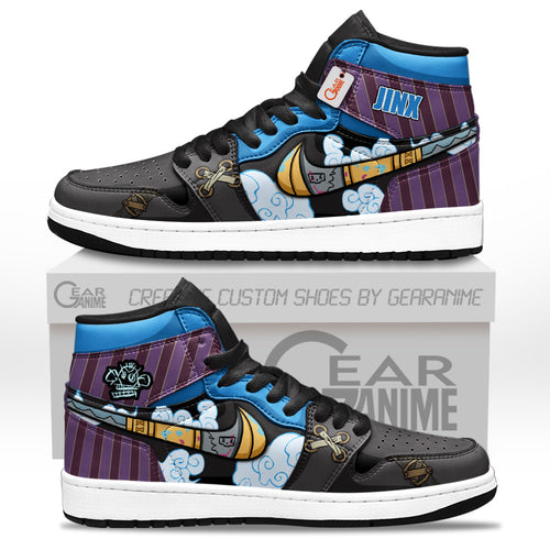 Arcane JinX High-Top Sneakers Custom Uniform Custom