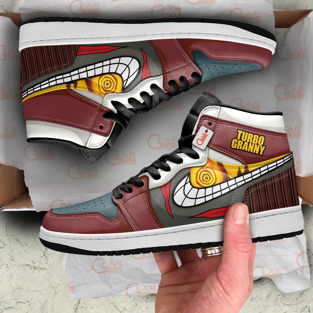 Turbo Granny Custom High-Top Sneakers Name Anime Shoes