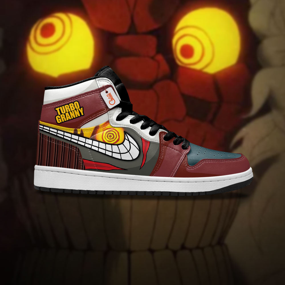 Turbo Granny Custom High-Top Sneakers Name Anime Shoes