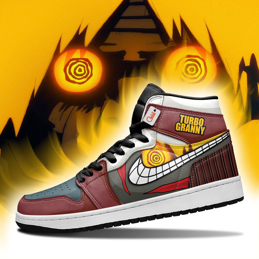 Turbo Granny Custom High-Top Sneakers Name Anime Shoes