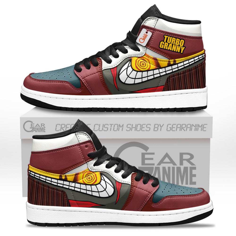 Turbo Granny Custom High-Top Sneakers Name Anime Shoes