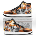 Portgas D. Ace Custom High-Top Sneakers