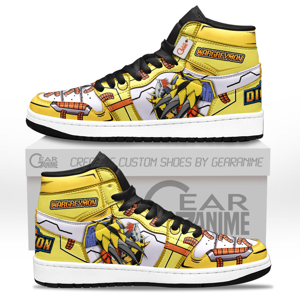 WarGreymon Custom High-Top Sneakers