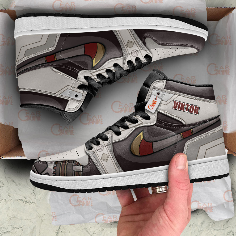 Viktor High-Top Sneakers Custom Arcane Game