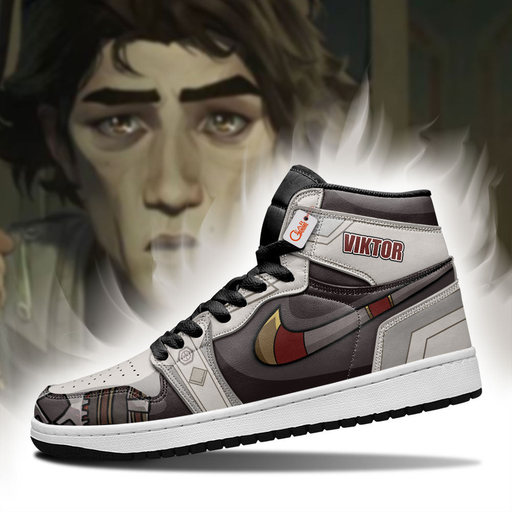 Viktor High-Top Sneakers Custom Arcane Game