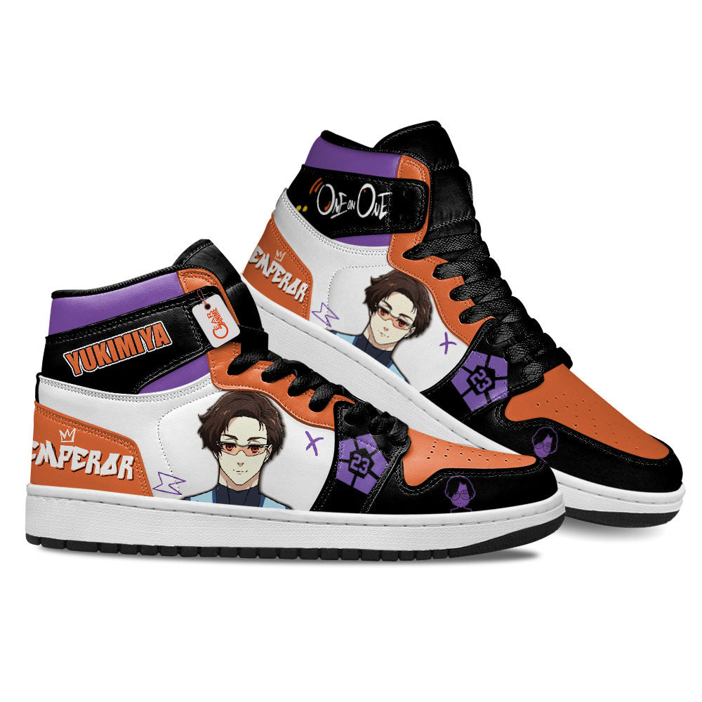 Kenyu Yukimiya Custom High-Top Sneakers - Personalized Name