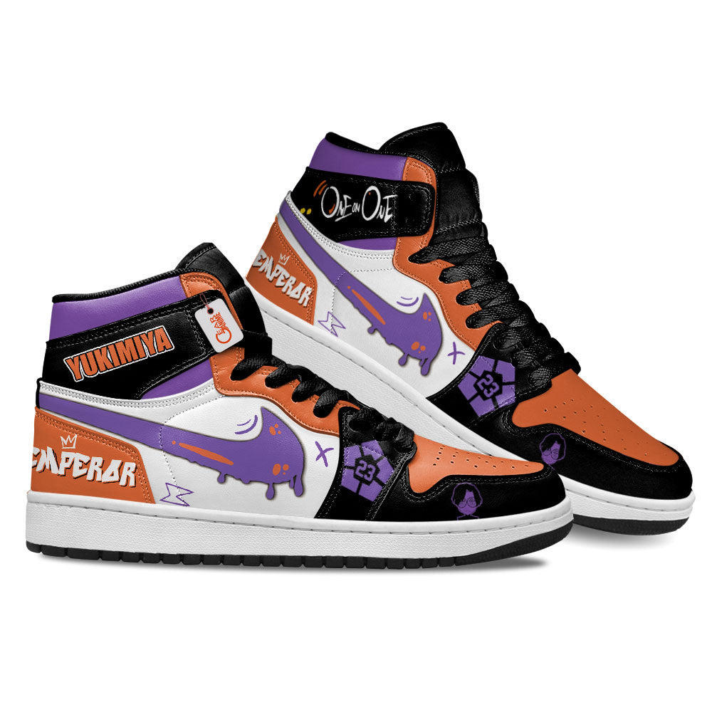 Kenyu Yukimiya Custom High-Top Sneakers 1-on-1 Emperor Style