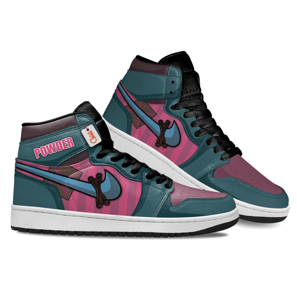 Arcane Jinx Powder High-Top Sneakers Custom