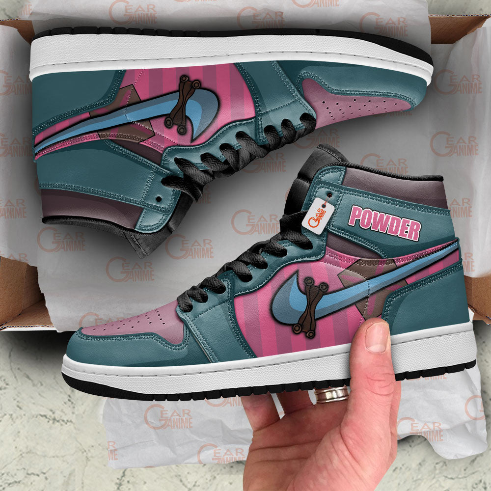 Arcane Jinx Powder High-Top Sneakers Custom