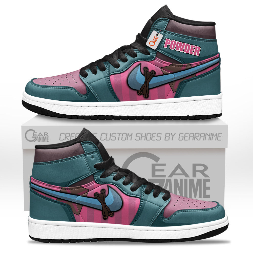 Arcane Jinx Powder High-Top Sneakers Custom