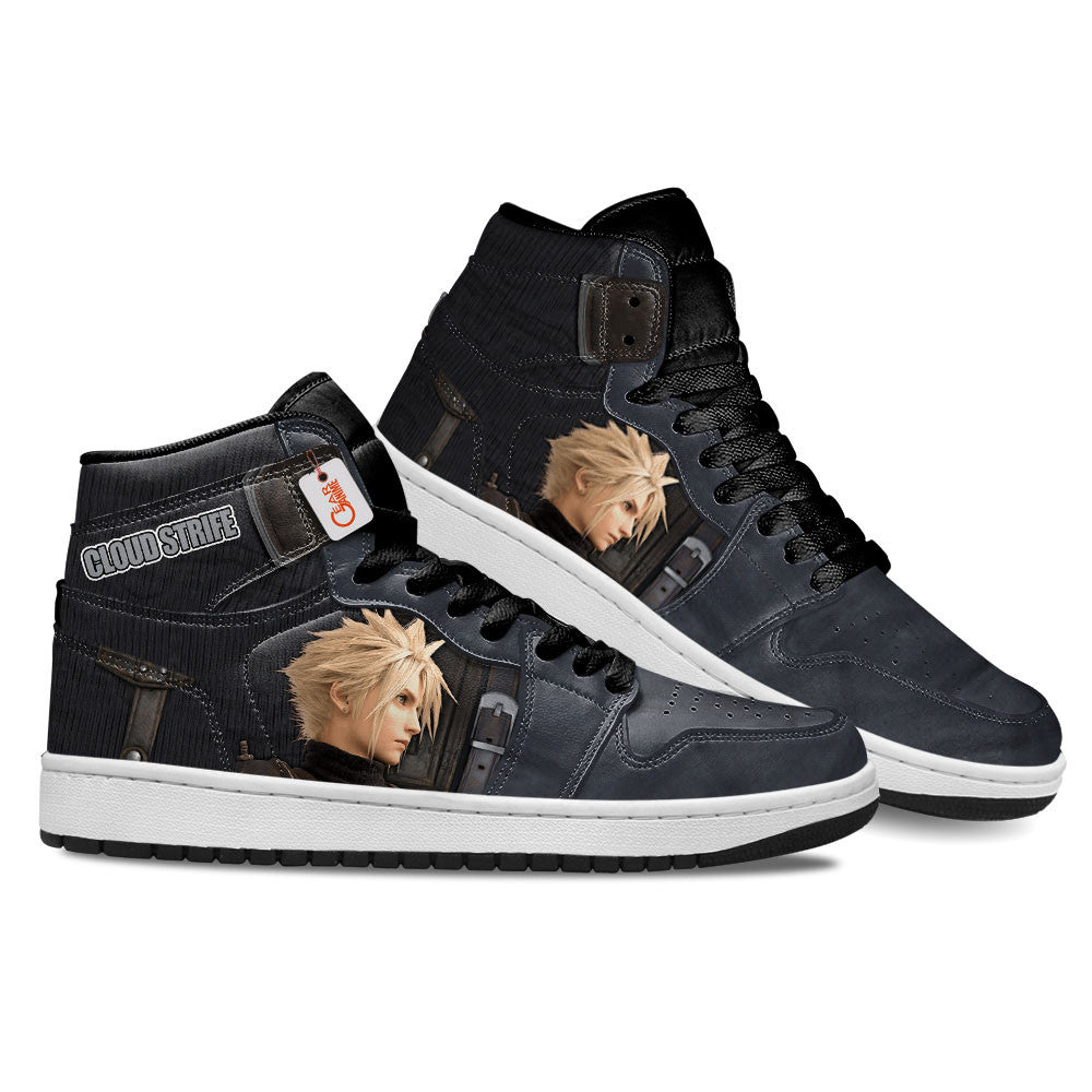 Cloud Strife High-Top Sneakers Custom Games Collection