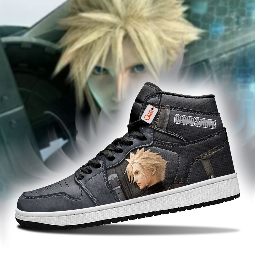 Cloud Strife High-Top Sneakers Custom Games Collection