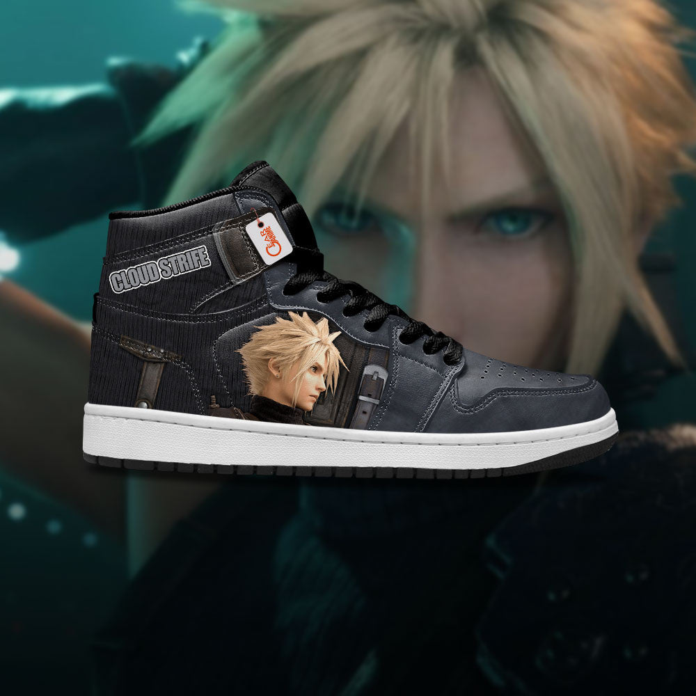 Cloud Strife High-Top Sneakers Custom Games Collection
