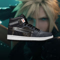 Cloud Strife High-Top Sneakers Custom Buster Swords