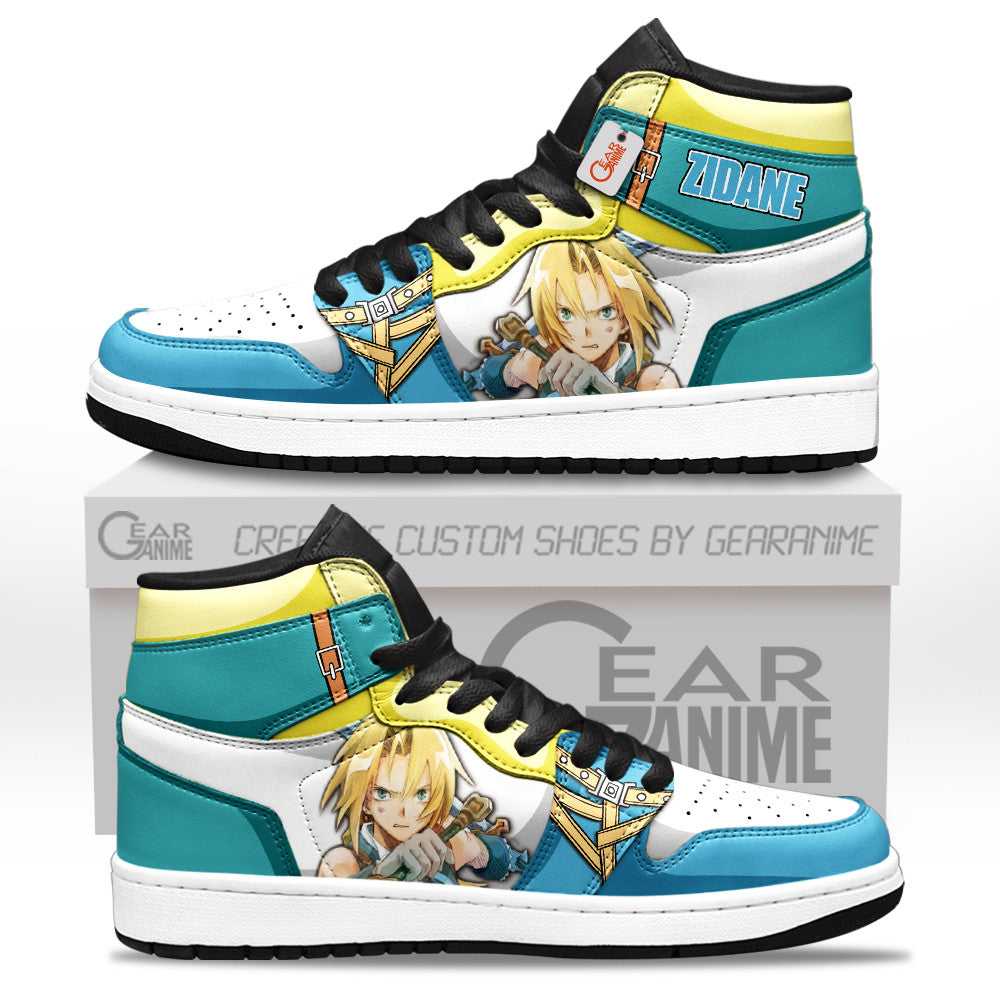 Zidane Tribal High-Top Sneakers Custom Games Collection