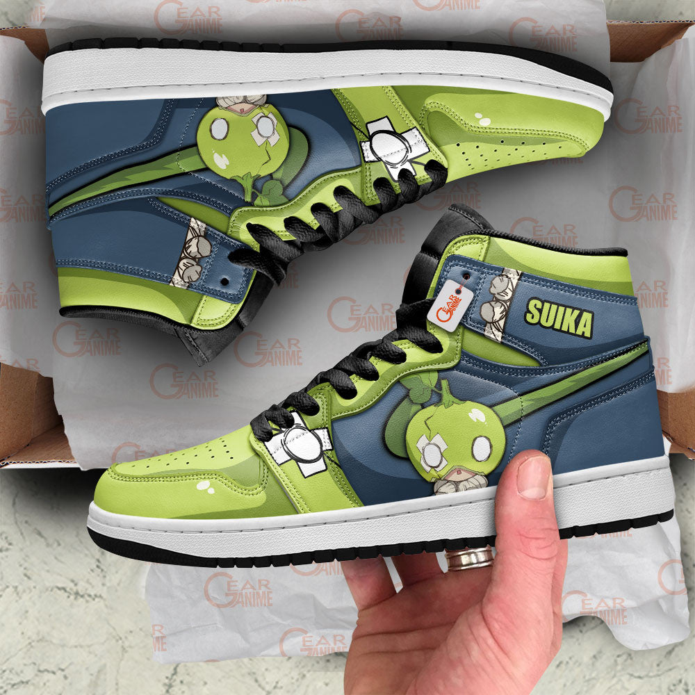 Suika Custom High-Top Sneakers - Personalized Name