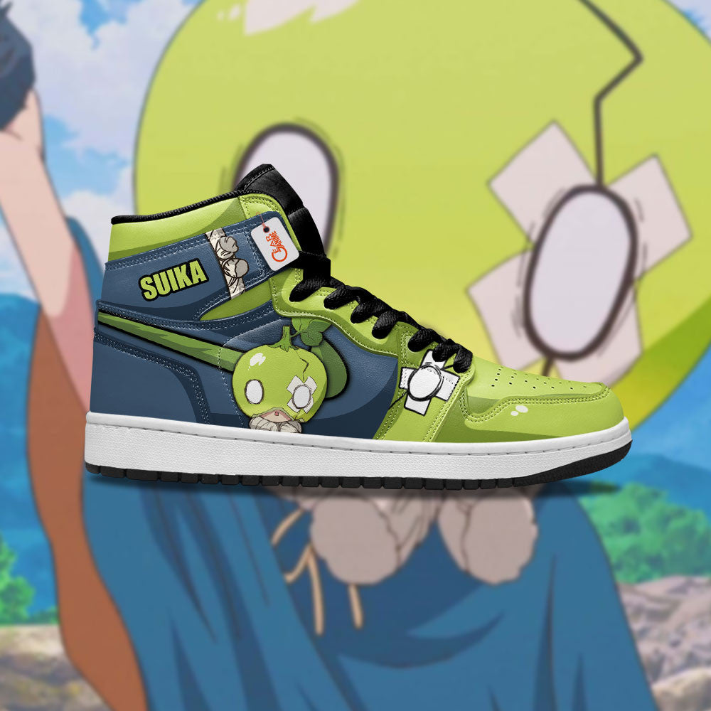Suika Custom High-Top Sneakers - Personalized Name