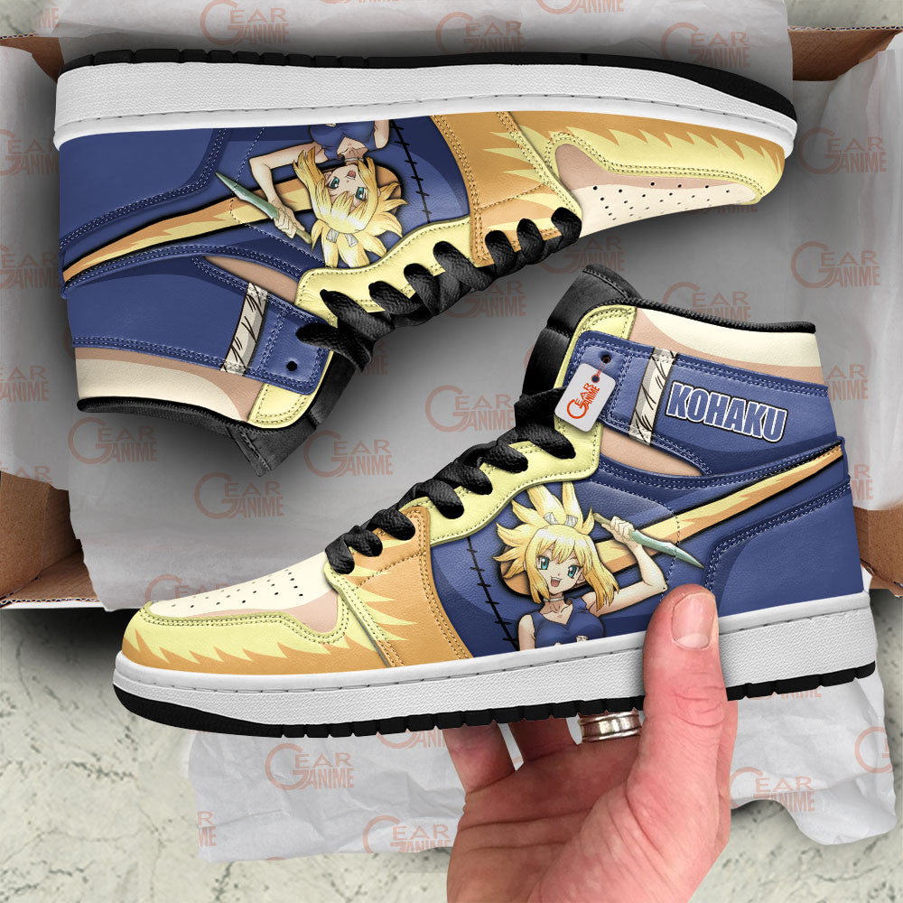Kohaku Custom High-Top Sneakers - Personalized Name