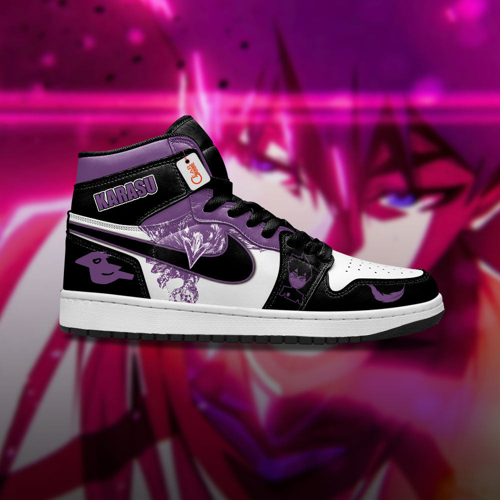 Tabito Karasu High-Top Sneakers Crow Custom Name