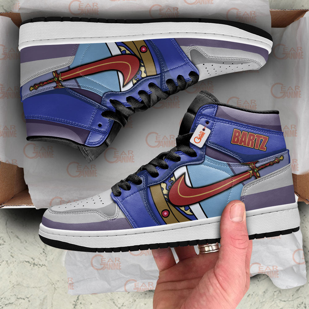 Bartz Klauser High-Top Sneakers Custom For Gamer