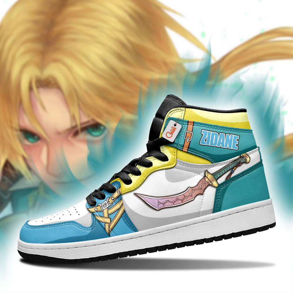 Zidane Tribal High-Top Sneakers Custom For Gamer