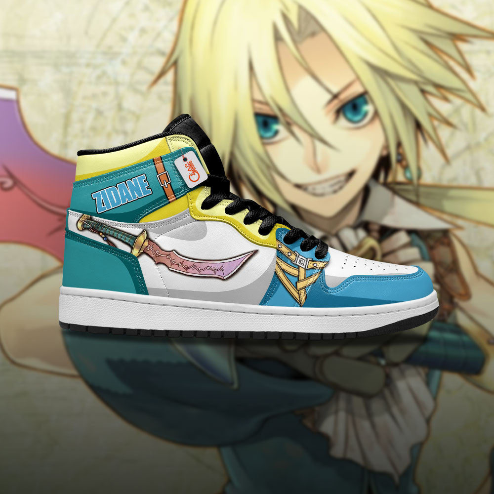 Zidane Tribal High-Top Sneakers Custom For Gamer