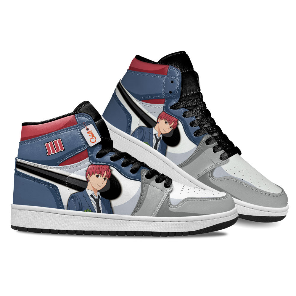 Jiji Jin Enjoji Custom High-Top Sneakers - Personalized Name