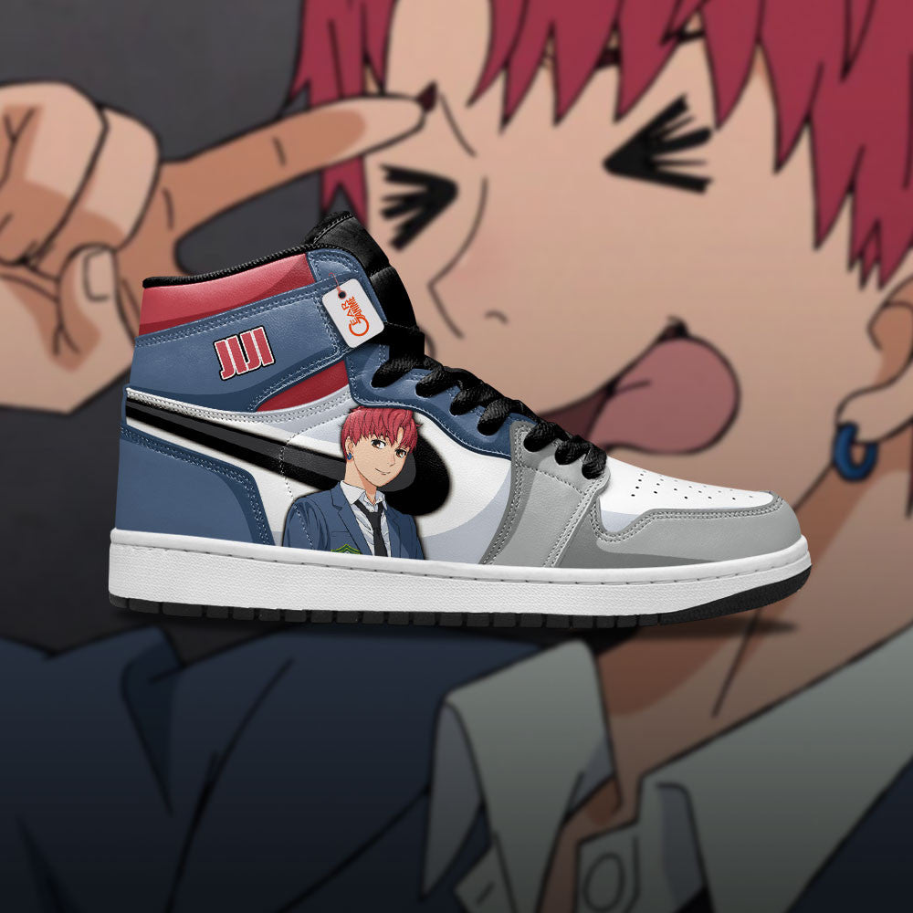 Jiji Jin Enjoji Custom High-Top Sneakers - Personalized Name