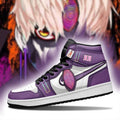 Jiji's Evil Eye Custom High-Top Sneakers - Personalized Name