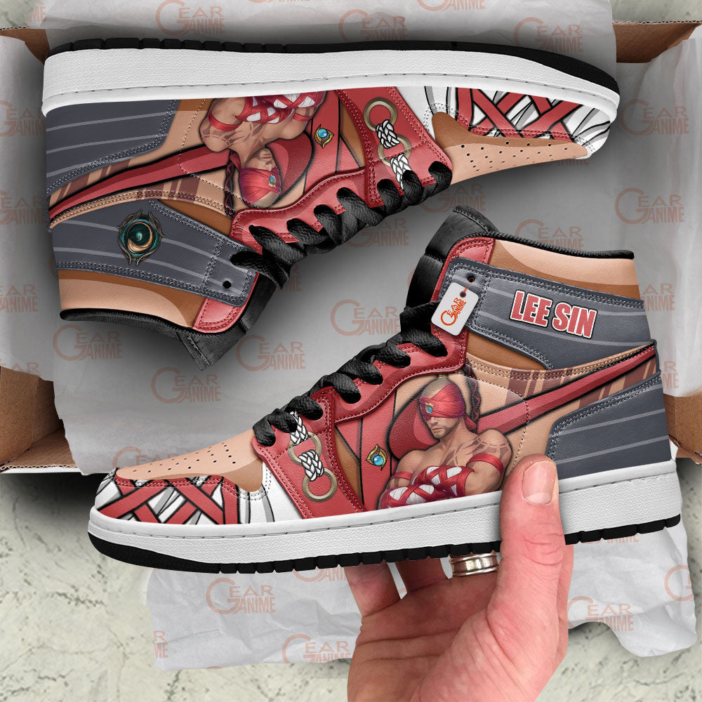 Lee Sin High-Top Sneakers Custom Game LoL Esport Custom Name