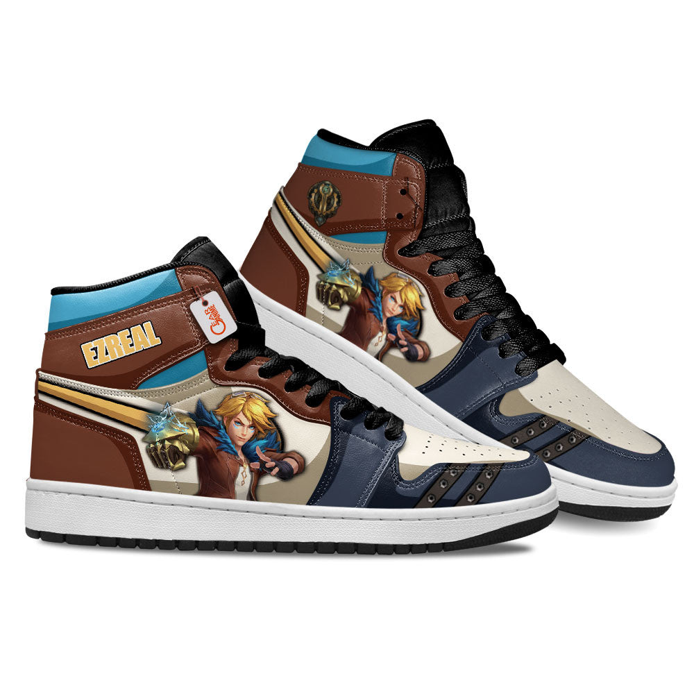 Ezreal High-Top Sneakers Custom Game LoL Esport Custom Name