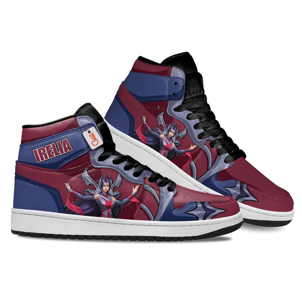 Irelia High-Top Sneakers Custom Game LoL Esport Custom Name