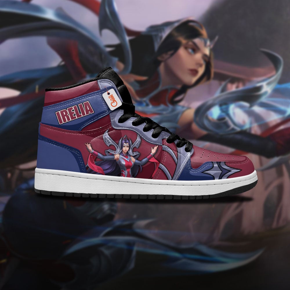 Irelia High-Top Sneakers Custom Game LoL Esport Custom Name