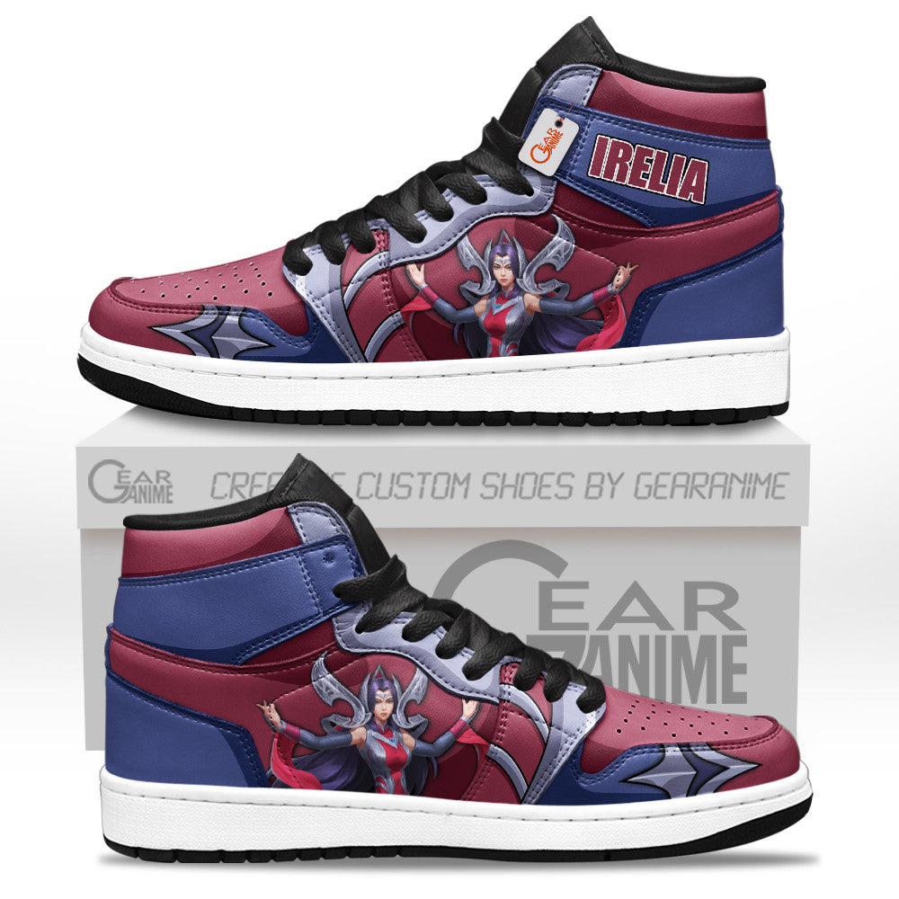 Irelia High-Top Sneakers Custom Game LoL Esport Custom Name