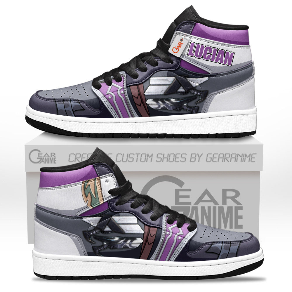 Lucian High-Top Sneakers Custom Game LoL Esport Custom Name