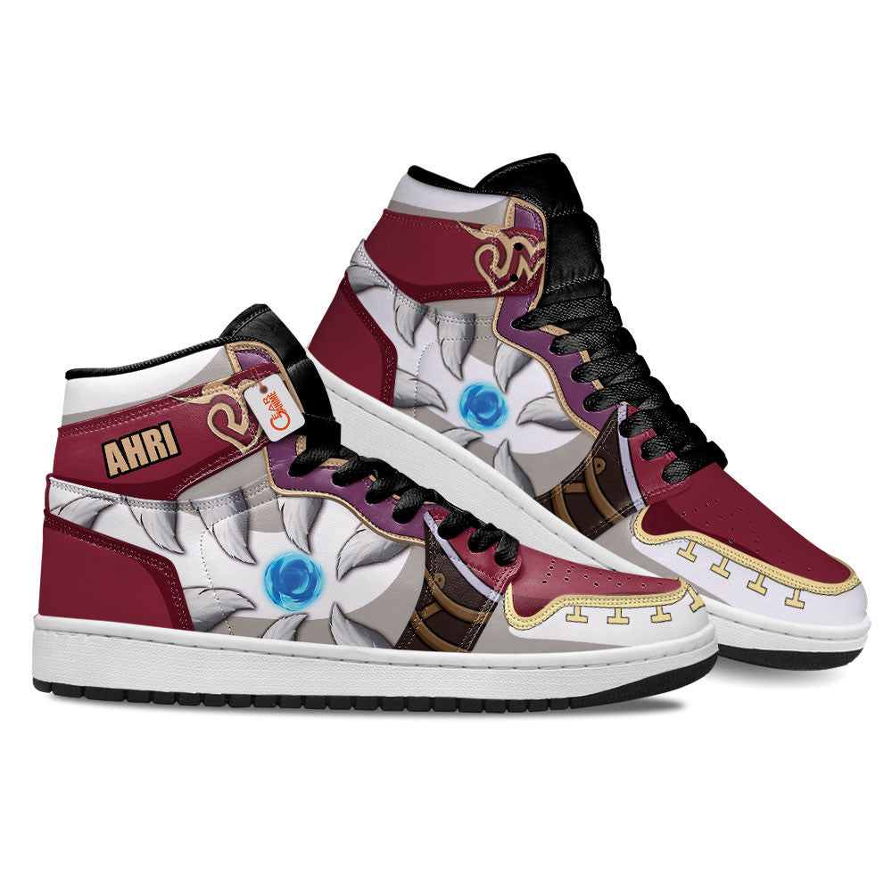 Ahri High-Top Sneakers Custom Game LoL Esport Custom Name