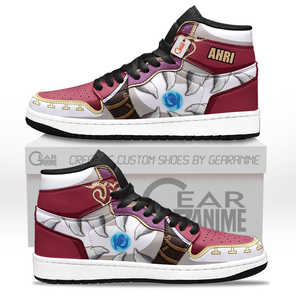 Ahri High-Top Sneakers Custom Game LoL Esport Custom Name