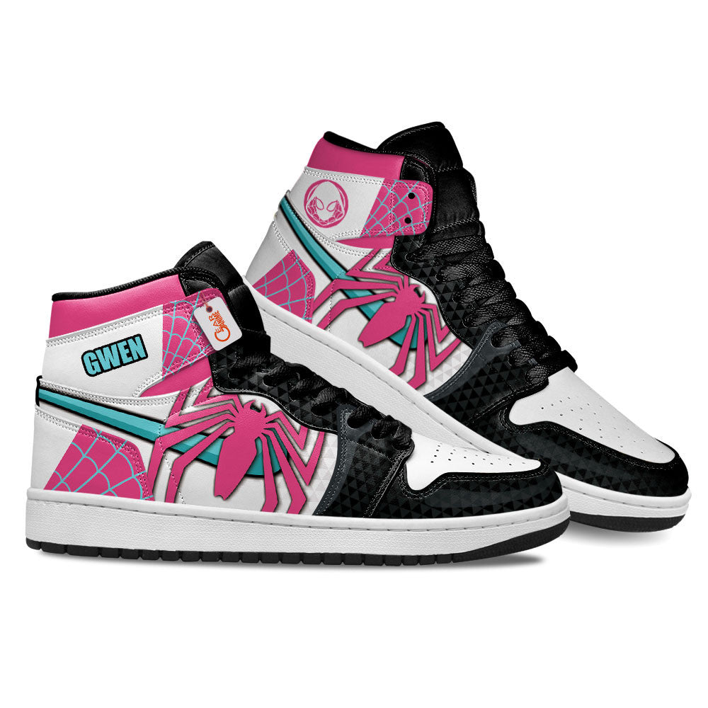 Gwen Stacy Personalized Custom High-Top Sneakers
