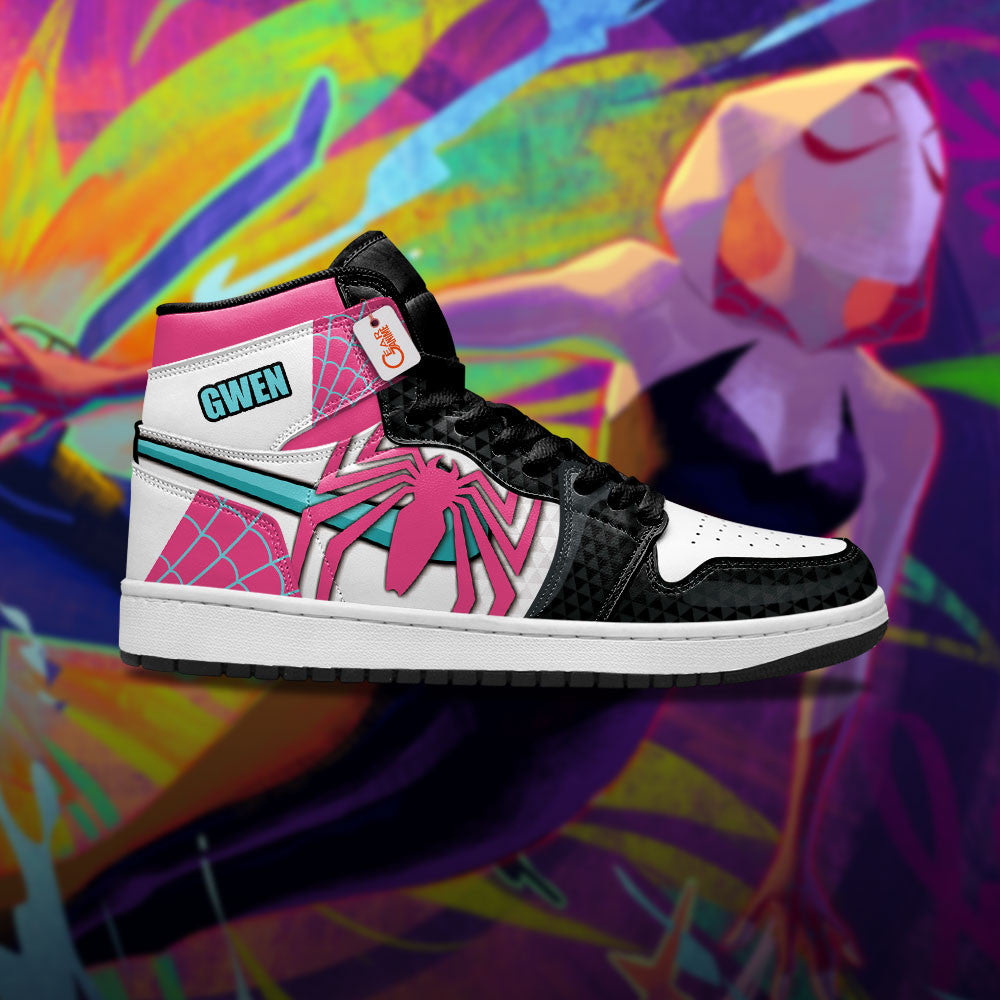 Gwen Stacy Personalized Custom High-Top Sneakers