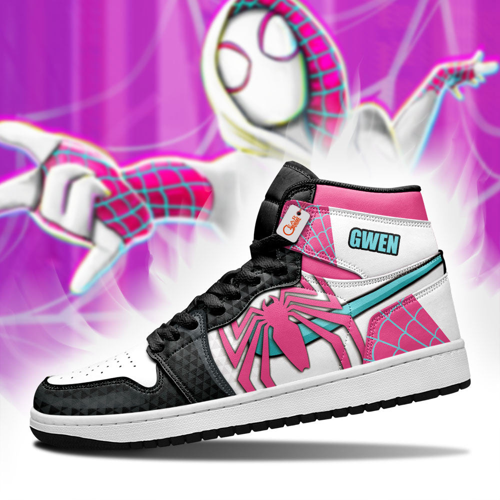 Gwen Stacy Personalized Custom High-Top Sneakers