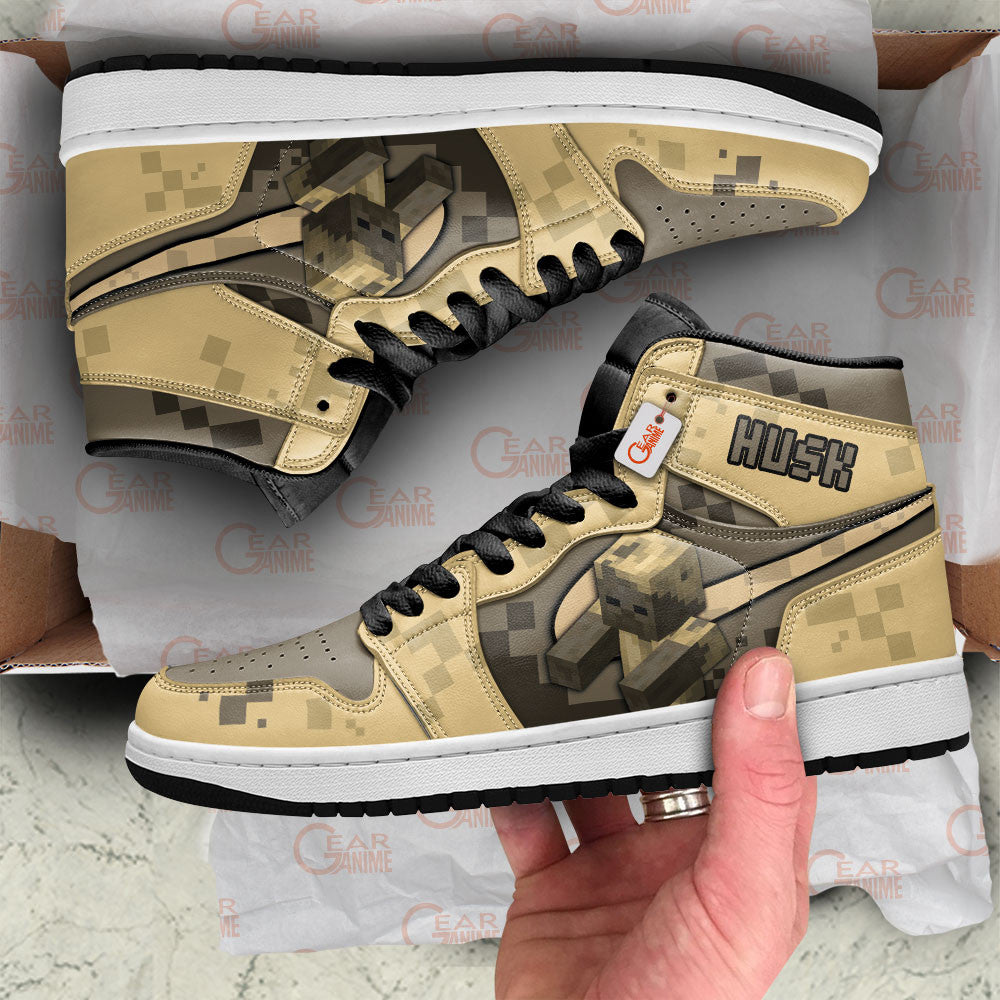 Husk High-Top Sneakers Custom Personalized Games