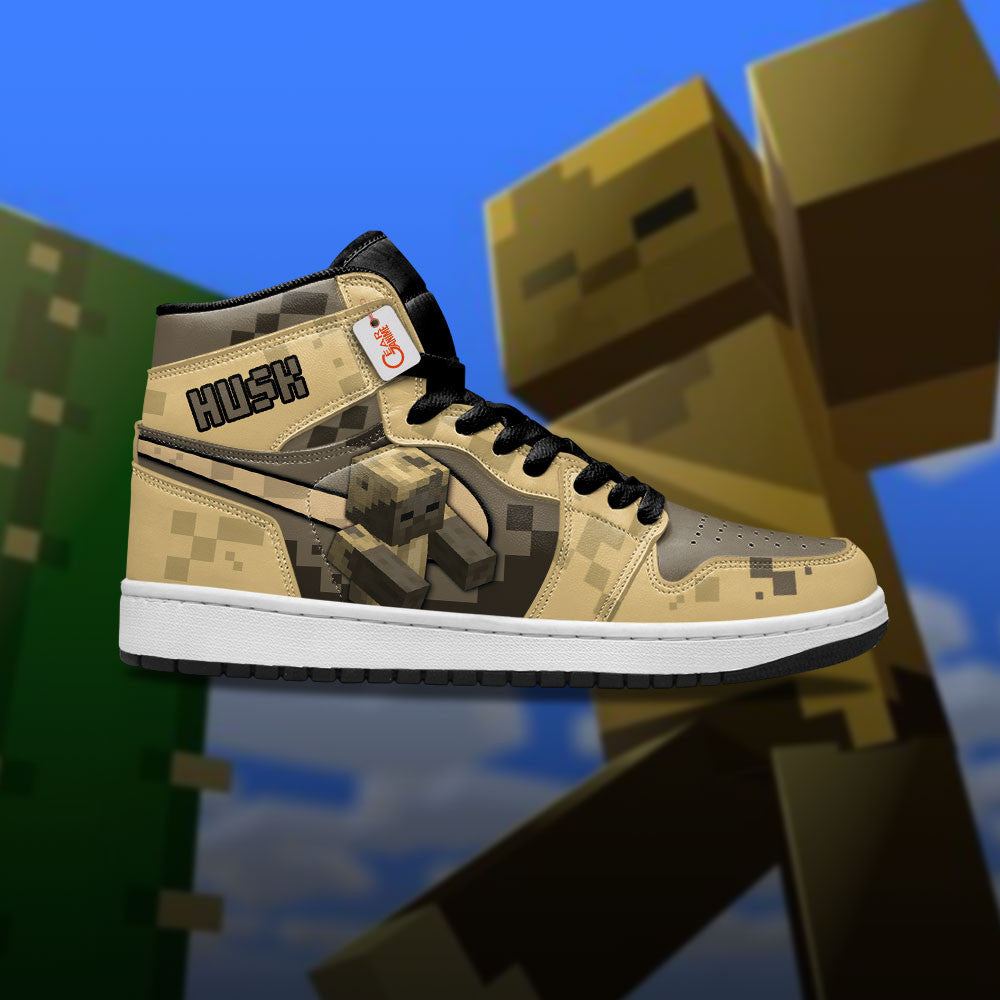 Husk High-Top Sneakers Custom Personalized Games