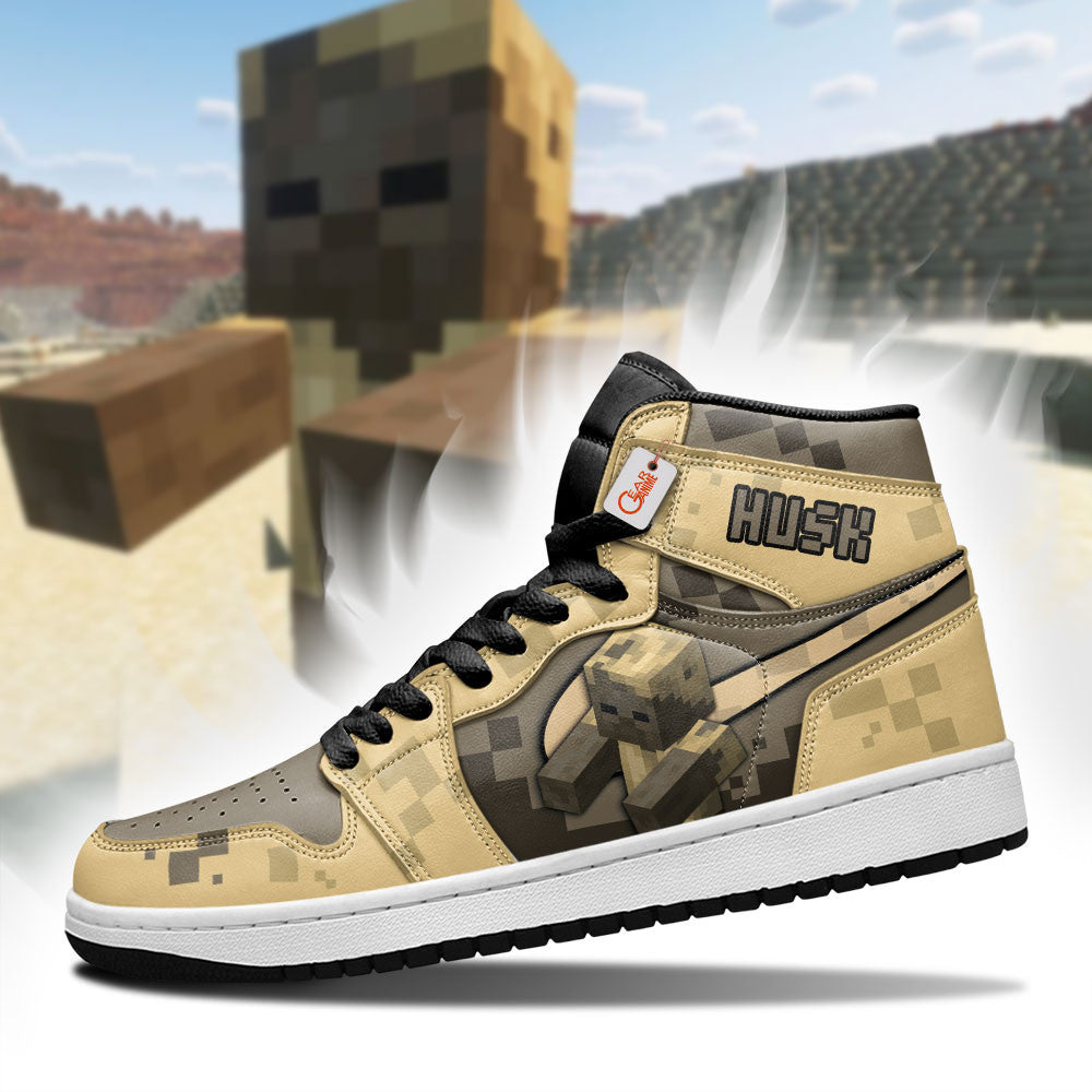 Husk High-Top Sneakers Custom Personalized Games