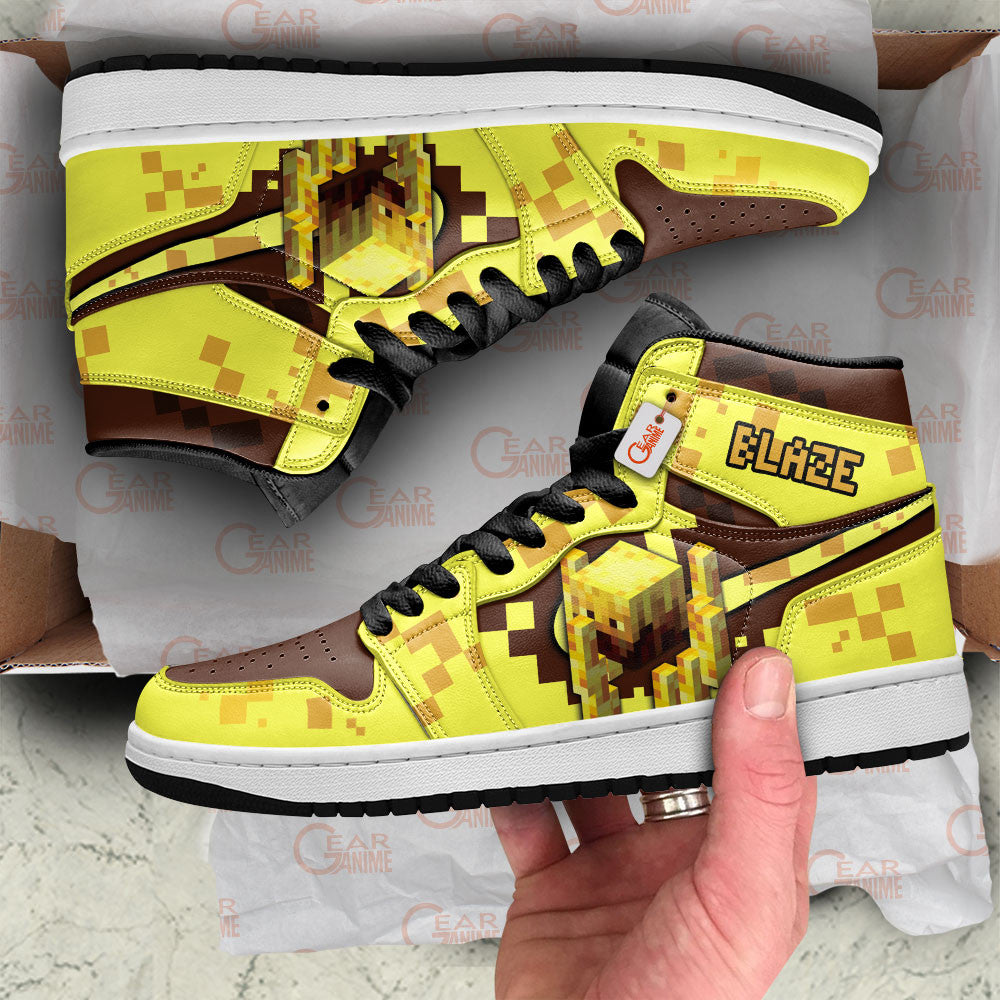 Blaze High-Top Sneakers Custom Personalized Games