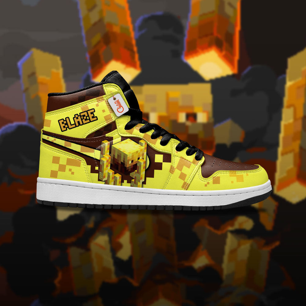 Blaze High-Top Sneakers Custom Personalized Games
