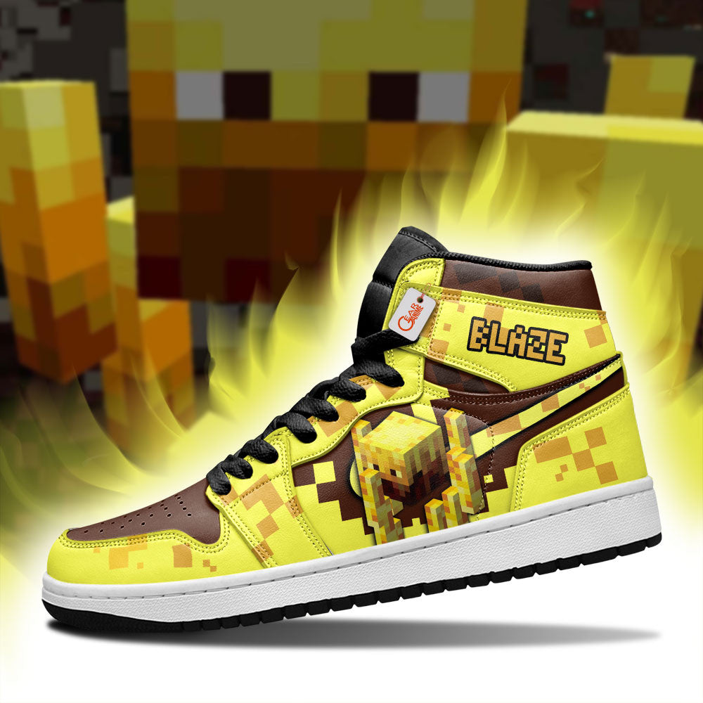 Blaze High-Top Sneakers Custom Personalized Games