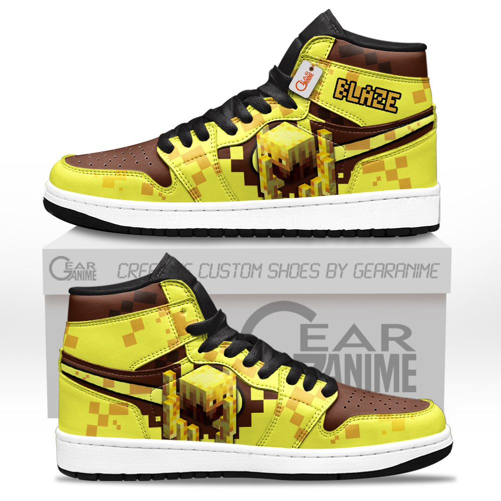Blaze High-Top Sneakers Custom Personalized Games