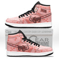 Pig High-Top Sneakers Custom Personalized Games